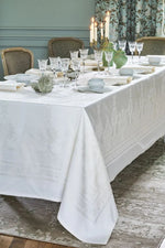 Garnier-Thiebaut Beauregard Tablecloth Blanc
