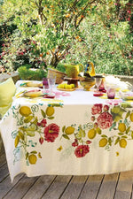 Garnier-Thiebaut Citrons De Menton Tablecloth Romance