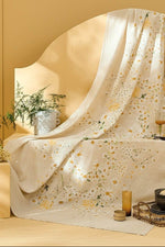 Garnier-Thiebaut Daisy Tablecloth Chanvre