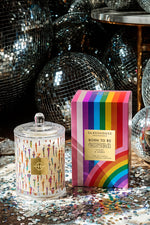 Glasshouse Fragrances Born to Be Extra Pride Candle 13.4 oz
