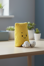 Jellycat Amuseables Sports Warni Yellow Card