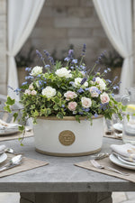 Kent Kew Oval Planter Large Old White