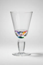 Merritt Diamond Acrylic Wine Glass 12 oz Rainbow
