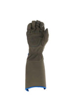 MUD Gloves Men's Gauntlet Gloves Medium/Large Blue