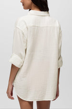 Prana Women's Hideaways Button Down Top XS Alba
