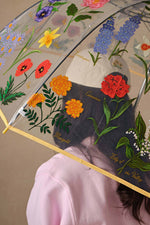 Rifle Paper Co. Garden Study Clear Umbrella