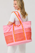 Shiraleah Camden Neoprene Tote Pink
