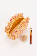 Shiraleah Scarlett Quilted Sm Zip Pouch Yellow