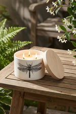 Skeem Citronella 3-Wick Candle Terracotta Sea Salt