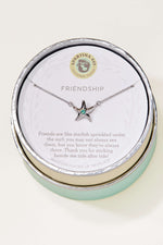 Spartina Sea La Vie Friendship Starfish Necklace Silver