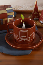 Tea Forte Frank Lloyd Wright Terra Teacup & Saucer