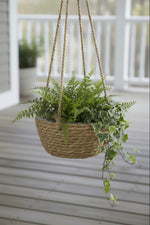 Hanging Planter Basket Small Seagrass