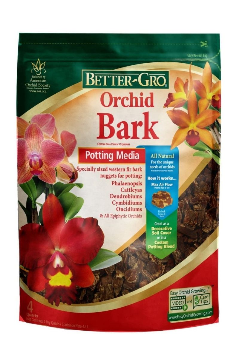 where to buy orchid potting mix Better-Gro Orchid Bark 4 qt
