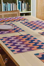 Chilewich Wiggle Placemat Rectangle 14"x19" Heatwave