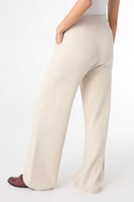 Heavenly-Luxe Wide Leg Bottoms L/XL Oatmeal