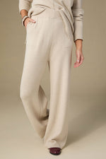 Heavenly-Luxe Wide Leg Bottoms XXL Oatmeal