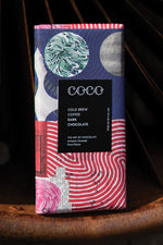 COCO Chocolatier Cold Brew Coffee Dark Chocolate Bar