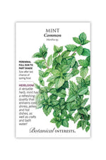 Botanical Interests Common Mint Seeds