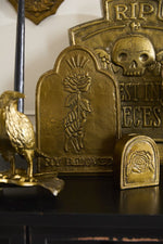 Duelo Tombstone 8"x 12.25" Antique Gold
