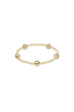 enewton Admire Small Gold 2.5mm Bead Bracelet Gold