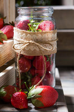 Faux Bagged Strawberries 5"