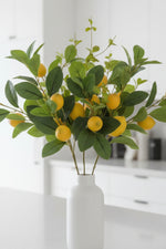 Faux Lemon and Foliage 28"