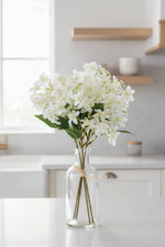 Faux Mini Daisy Bundle 14" White