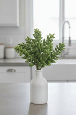 Faux Sedum Pick 8" Green
