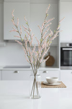Faux Spirea Spray 39.5" Pink