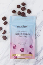 French Broad Chocolate Dark Chocolate Covered Montmorency Cherries 6 oz