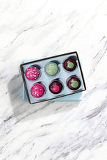 French Broad Chocolate Holiday Collection of Bonbons 6 Piece