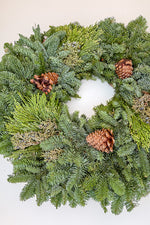 Wreath, Mixed Noble Fir 36"