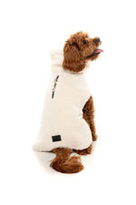 FuzzYard Cosy Snood Coat Size 2 Eggshell