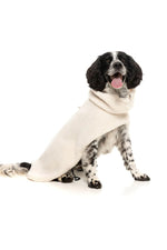 FuzzYard Cosy Snood Coat Size 4 Eggshell