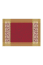 Garnier-Thiebaut Alexandria Placemat 21"x15" Rubis