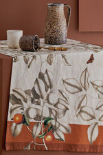 Garnier-Thiebaut Mandarines Runner 20"x61" Rouille