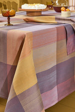 Garnier-Thiebaut Mille Ecossais Tablecloth 61"x61" Velvet