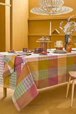 Garnier-Thiebaut Mille Halos Tablecloth 71"x98" Prunus