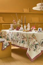 Garnier-Thiebaut Theieres Tablecloth 61"x89" Rouillre