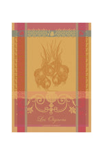 Garnier-Thiebaut Les Oignons Ambre Kitchen Towel