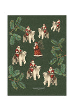 Garnier-Thiebaut Ours De Noel Sapin Kitchen Towel