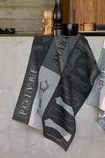 Garnier-Thiebaut Les Poivrieres Charbon Kitchen Towel