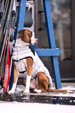 GF Pet Diamond Puffer Coat 3XL Grey