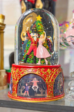 Musical Rotation Nutcracker Dome 8" Wind Up