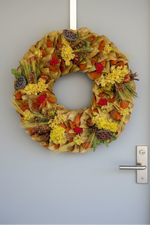 Wreath, Magnolia Merlot Valley 24"