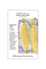 Botanical Interests Honey and Cream Sweet Corn Seeds