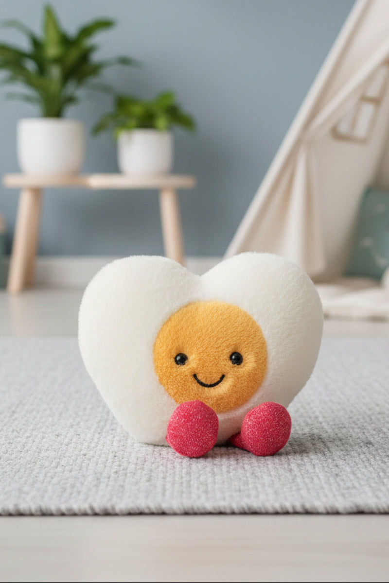 Jellycat Amuseables Heart Boiled Egg – Chalet