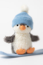 Jellycat Peanut Penguin Snowboarding Small