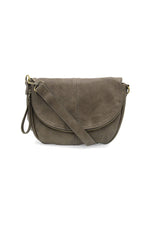 Helena Saddle Bag Small Dark Taupe