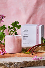 Lafco Signature Candle Geranium Bourbon 15.5 oz
